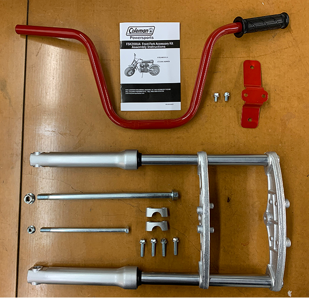 Front fork Suspension kit for CT200U/A (SHIPS UPS ONLY)
