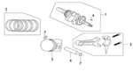 Crankshaft, Piston and Tie-Rod - 000000-037961