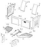 Side Cover Parts, Footrest